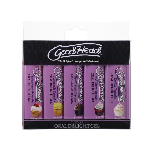 GoodHead Gel de Placer Oral Pastel Pack de 5