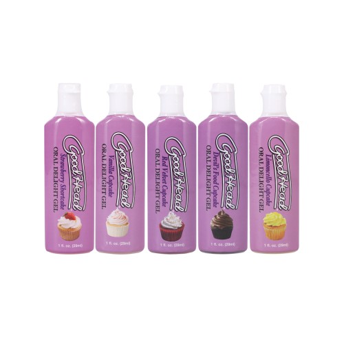 GoodHead Gel de Placer Oral Pastel Pack de 5