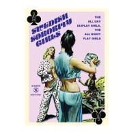 Wood Rocket Vintage Adult Movie Playing Cards