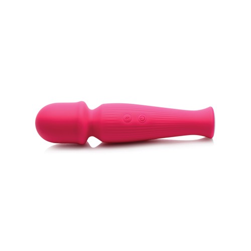 Curve Toys Gossip Silicone Vibrating Wand 10x - Magenta