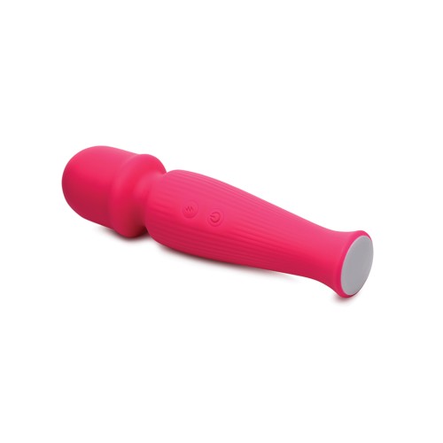 Curve Toys Gossip Silicone Vibrating Wand 10x - Magenta