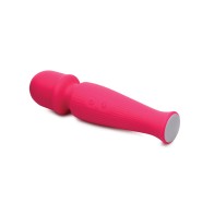 Curve Toys Gossip Silicone Vibrating Wand 10x - Magenta