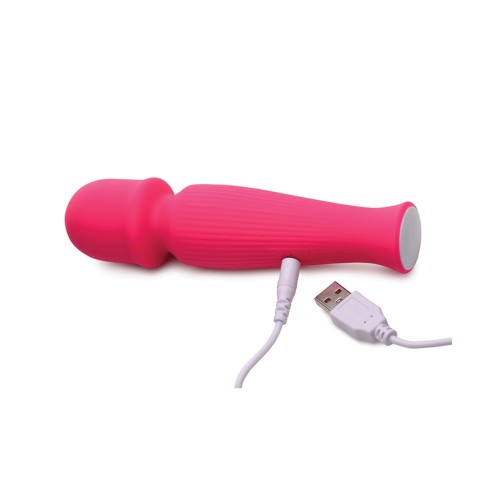 Curve Toys Gossip Silicone Vibrating Wand 10x - Magenta