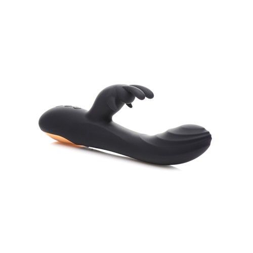 Vibrador Conejo Power Bunnies Cuddles 10x de Silicona - Negro