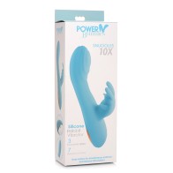 Curve Toys Power Bunnies Snuggles Rabbit Vibrator - Blue