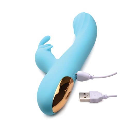 Vibrador Conejito Snuggles de Curve Toys - Azul