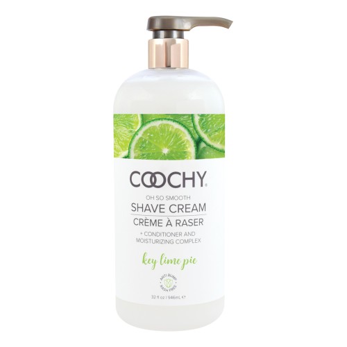 COOCHY Shave Cream in Key Lime Pie for Smooth Skin