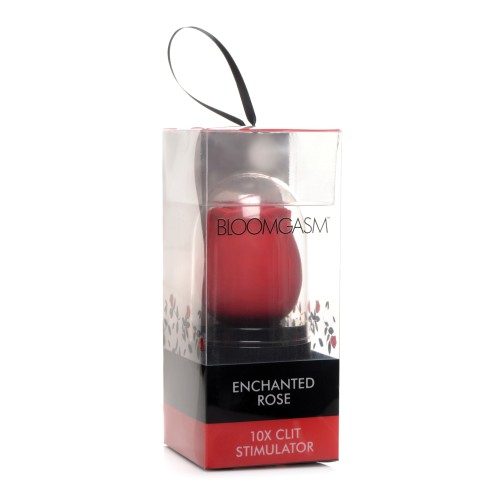 Inmi Bloomgasm Enchanted Rose 10X Clitoral Stimulator Red