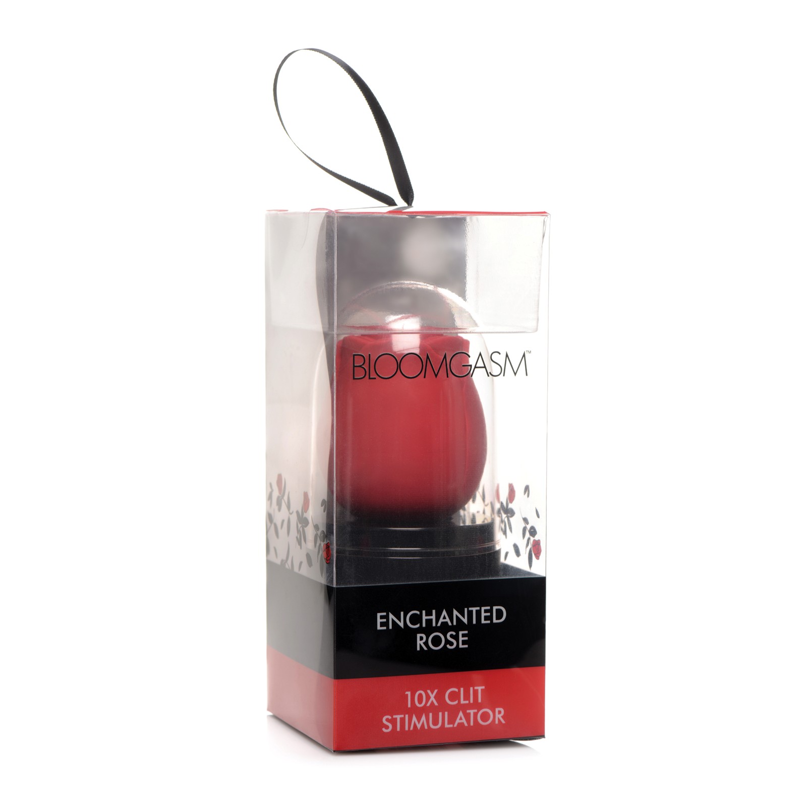 Inmi Bloomgasm Enchanted Rose 10X Clitoral Stimulator Red