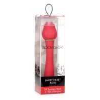 ROSA Bloomgasm Sweet Heart de Inmi NO ETA 5X Succión y 10X Vibrador - Rojo