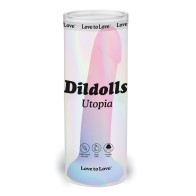 Love to Love Curved Suction Cup Dildolls Utopia