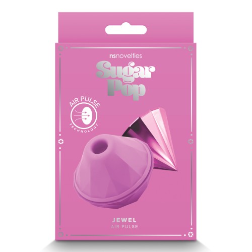 Sugar Pop Jewel Air Pulse Vibrator Pink