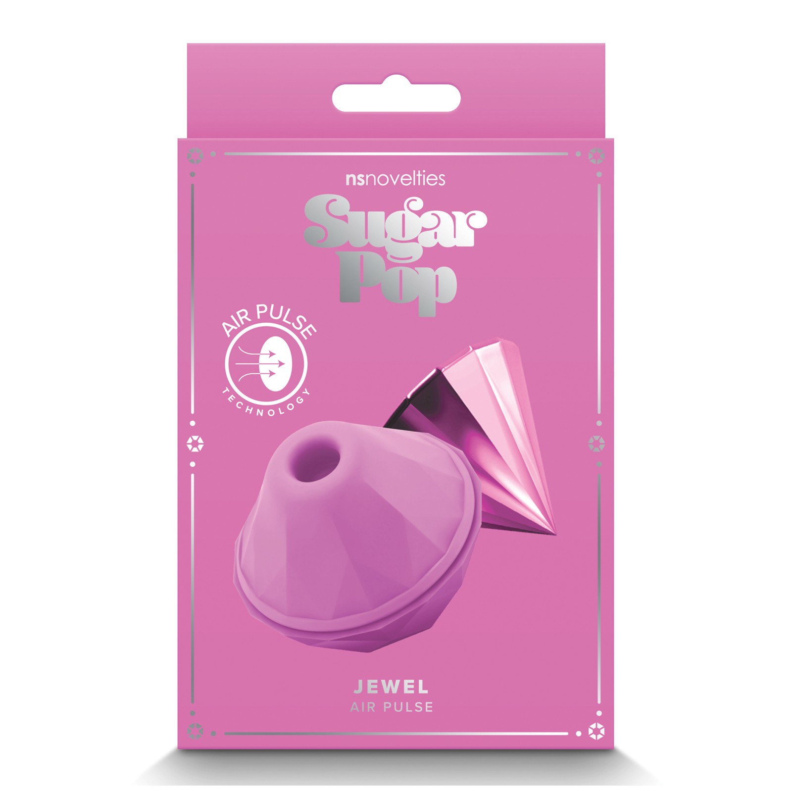 Sugar Pop Jewel Air Pulse Vibrator Pink