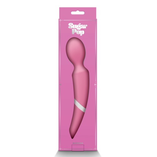 Sugar Pop Aurora Air Pulse Massager Wand - Pink