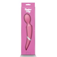 Sugar Pop Aurora Air Pulse Massager Wand - Pink