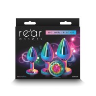 Rainbow Gem Anal Trainer Kit - Enhance Your Pleasure