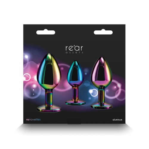 Rainbow Gem Anal Trainer Kit - Enhance Your Pleasure