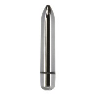 Masajeador Vibrante Power Bullet Platino para Placer Específico