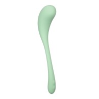 Elle Liquid Silicone Wand Green