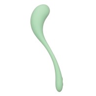 Elle Liquid Silicone Wand Green