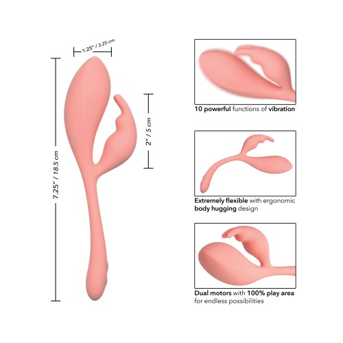 Elle Liquid Silicone Bunny - Pink