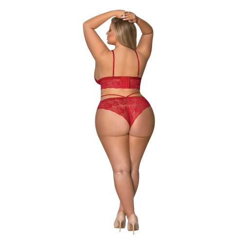 Conjunto de Sujetador y Panty Sugar & Spice para Sensación Lujosa