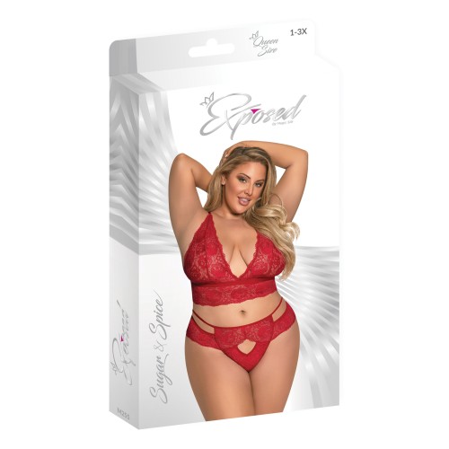 Sugar & Spice Bra & Panty Set for Luxurious Feel