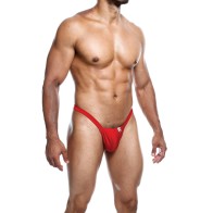 Thong Y Buns de Male Basics - Diseño Audaz Rojo XL