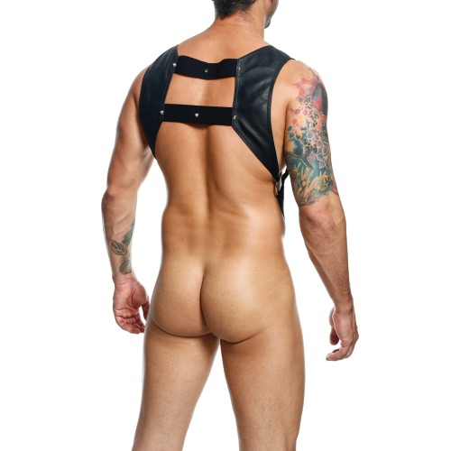 Dngeon Croptop Harness Cockring Black