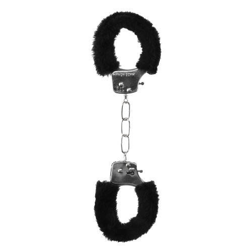 Beginner's Furry Hand Cuffs for Playful Exploration