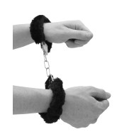 Beginner's Furry Hand Cuffs for Playful Exploration