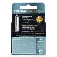 Condones Trojan BareSkin Raw Paquete de 3