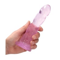 Dildo Shots RealRock 7" Transparente - Placer Supremo