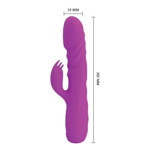 Conejo Vibrador Thrusting Pretty Love Melanie - Placer Inigualable