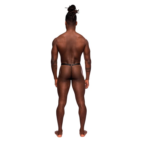 Fetish Jouster G-String Black S/M