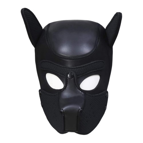 Shots Ouch Puppy Play Hood Black