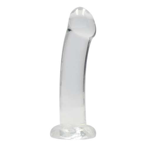 Dildo Shots RealRock Cristal Claro 7" Transparente