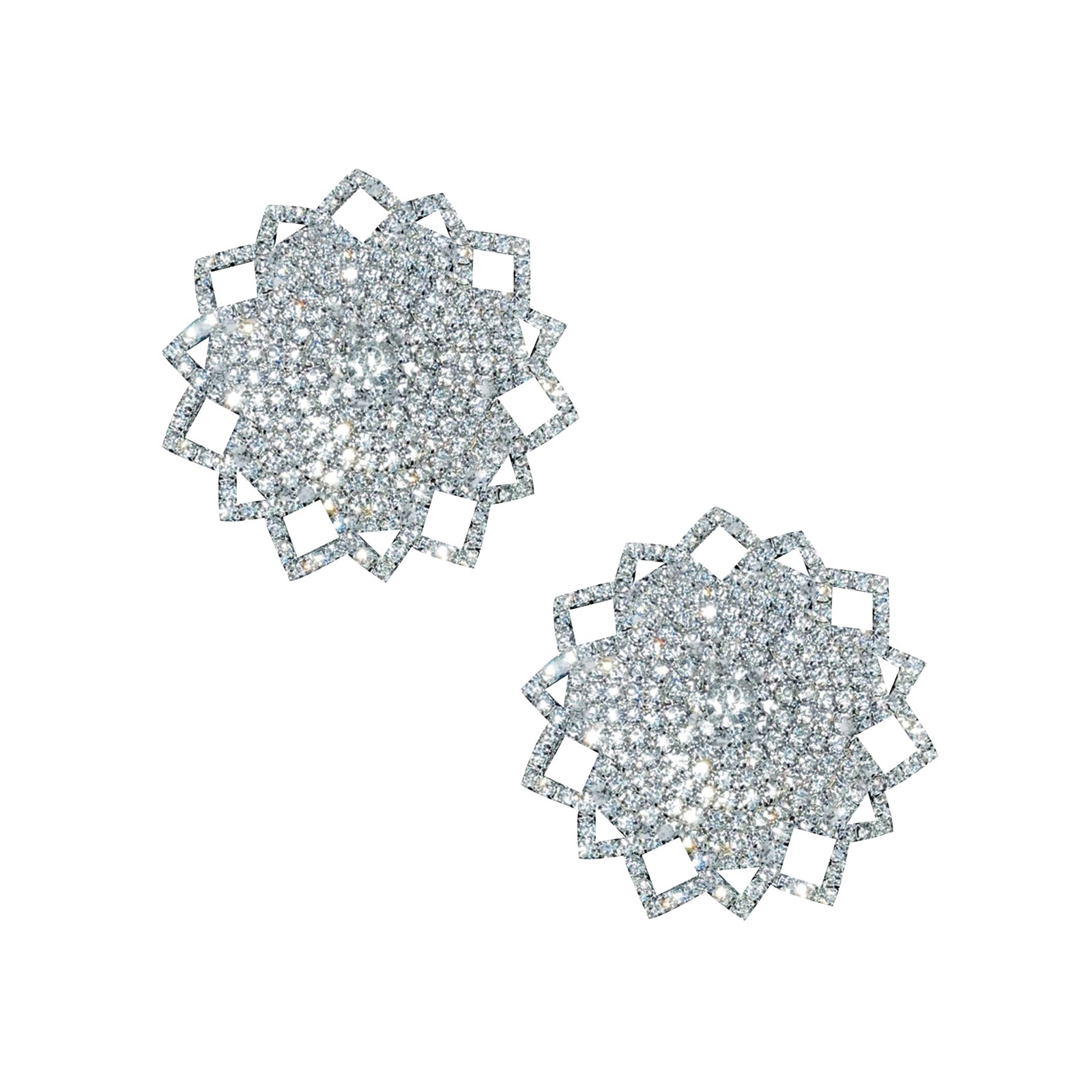 Neva Nude Ice Crystal Jewel Nipple Pasties