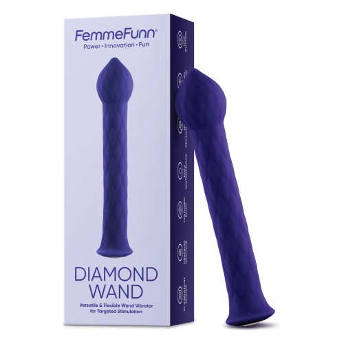 Femme Funn Diamond Wand Dark Purple