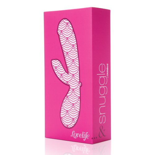 Vibrador Dual Stimulation OhMiBod Lovelife Snuggle - Rosa