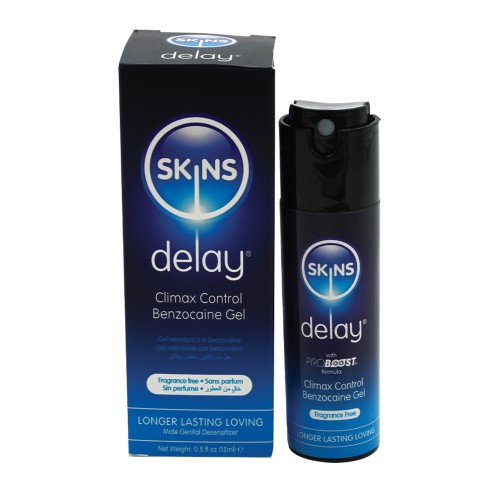 Skins Benzocaine Delay Serum for Extended Pleasure