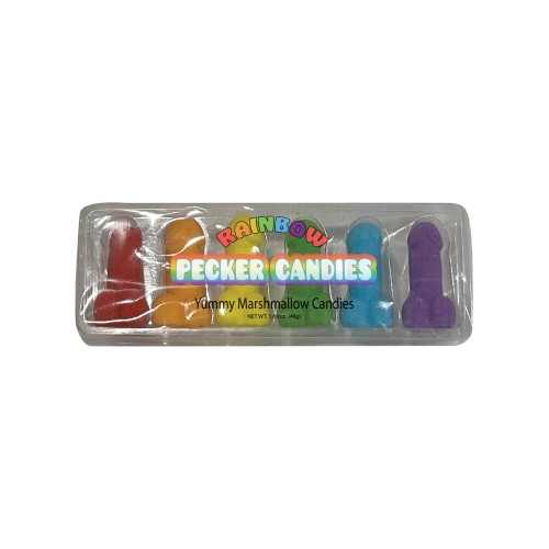 Rainbow Pecker Candies Fun Treat