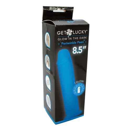 Get Lucky Dildo que Brilla en la Oscuridad para Noches Divertidas