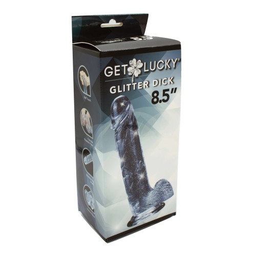 Get Lucky 8.5 Pene Glitter Real Skin Claro