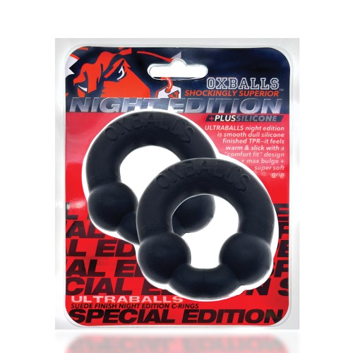 Oxballs Ultraballs Cockring Special Edition - Night Pack of 2