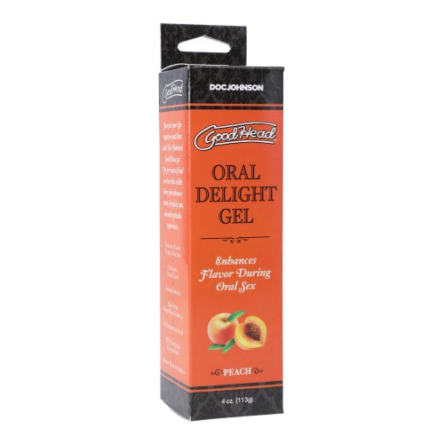 GoodHead Gel Delicia Oral - 4 oz Durazno