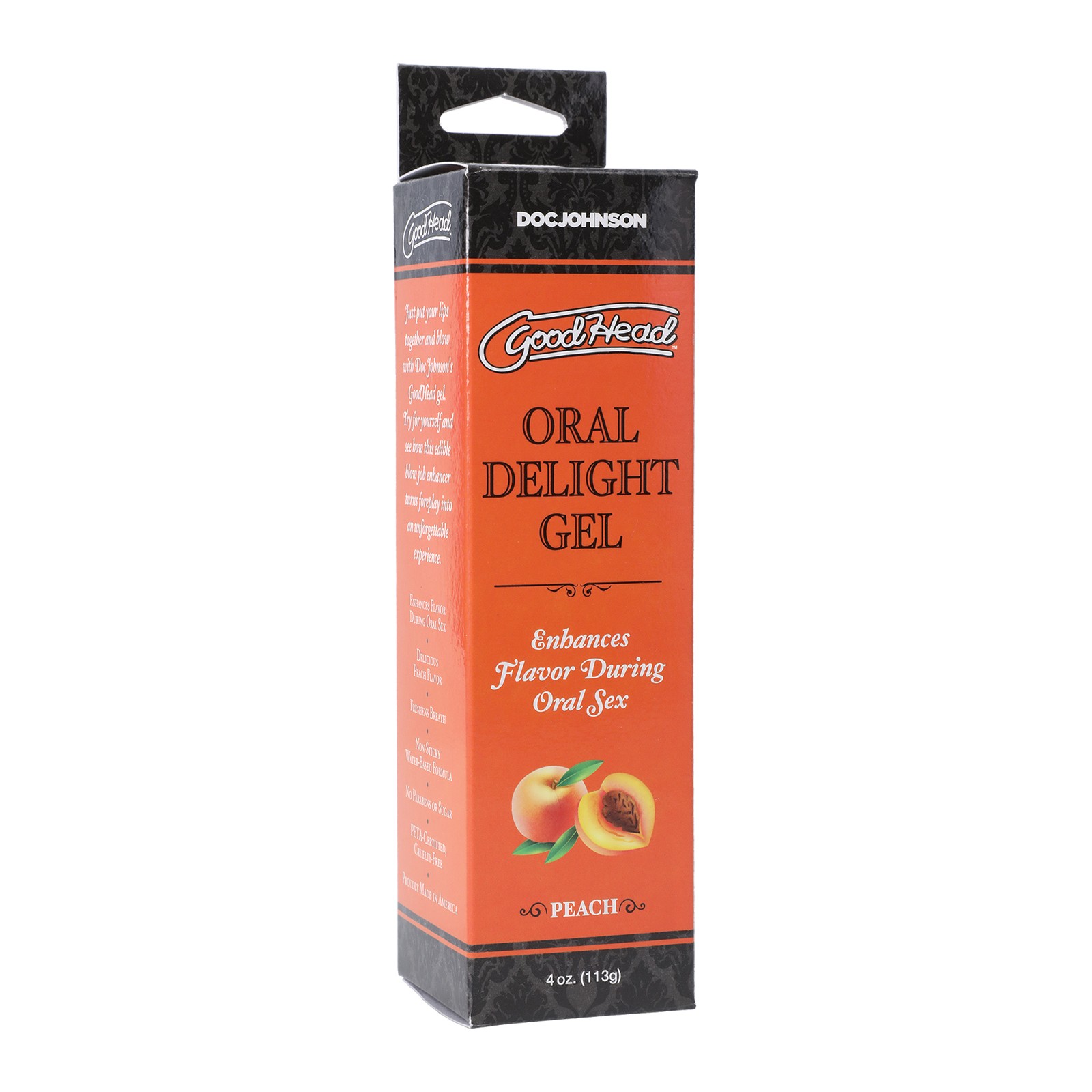 GoodHead Gel Delicia Oral - 4 oz Durazno