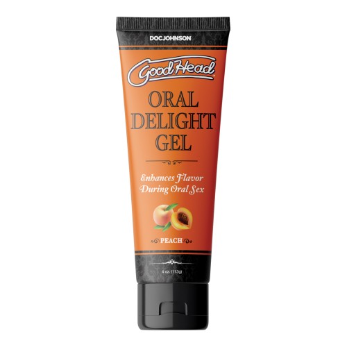 GoodHead Oral Delight Gel - 4 oz Peach