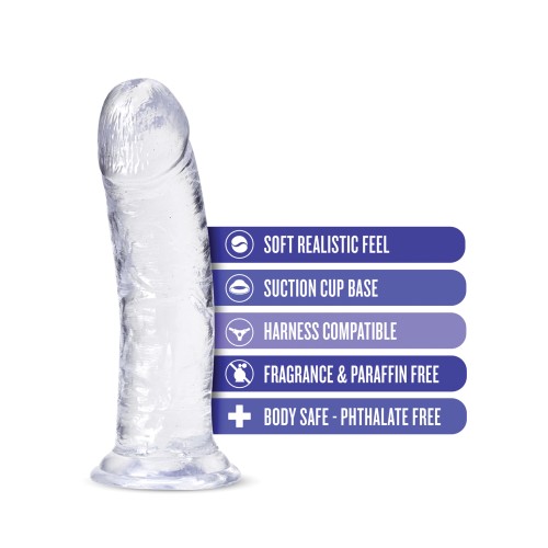 Dildo Blush B Yours Plus 8" Roar n Ride Transparente