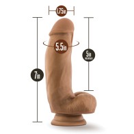 Dildo Realista Dr. Samuel de 7" con Ventosa